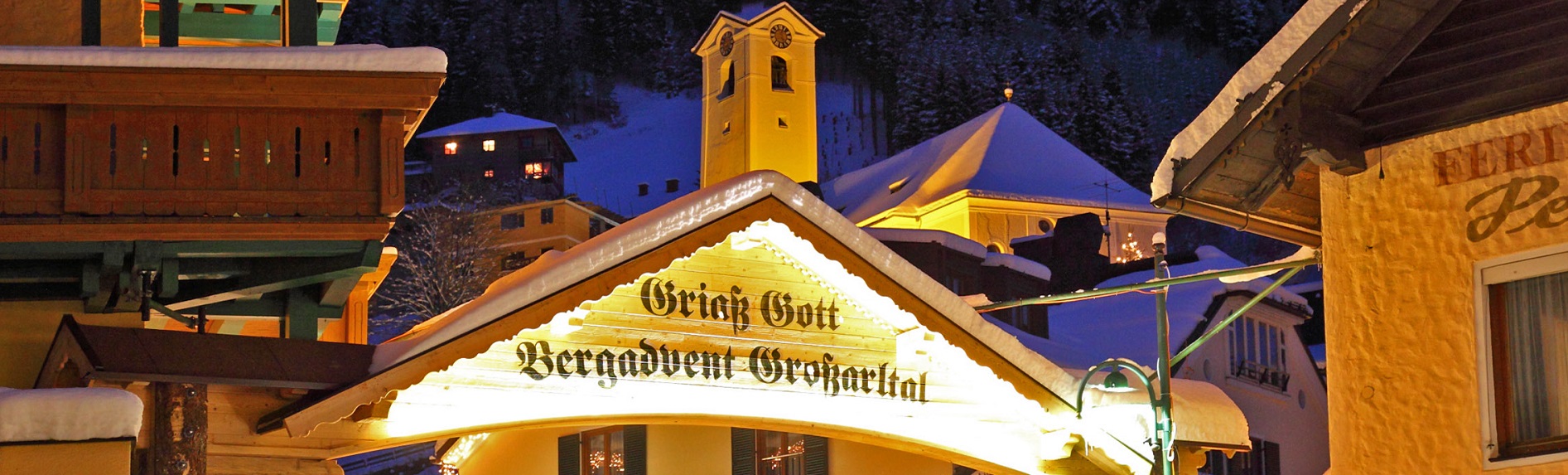 Stimmungsvoller Adventmarkt im Großartal © www.grossarltal.info 