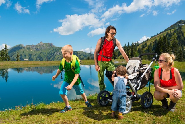 Wandern im Familienurlaub © www.grossarltal.info