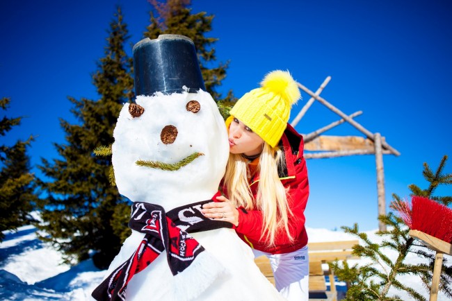 Schneemann bauen © www.grossarltal.info