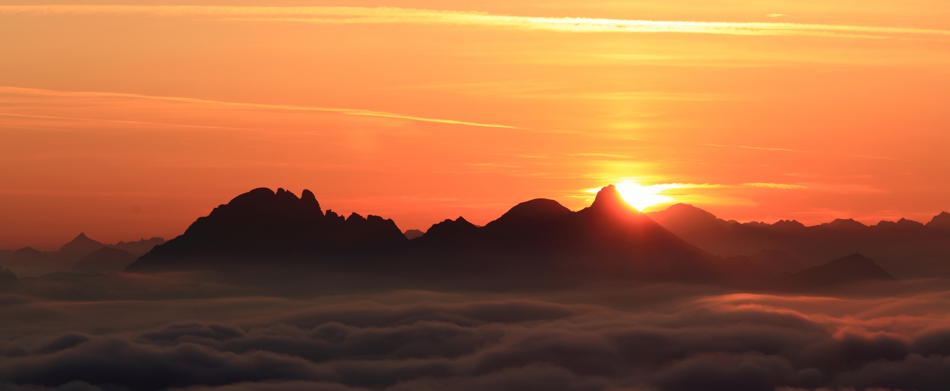 Sonnenuntergang Gamskarkogel © www.grossarltal.info 
