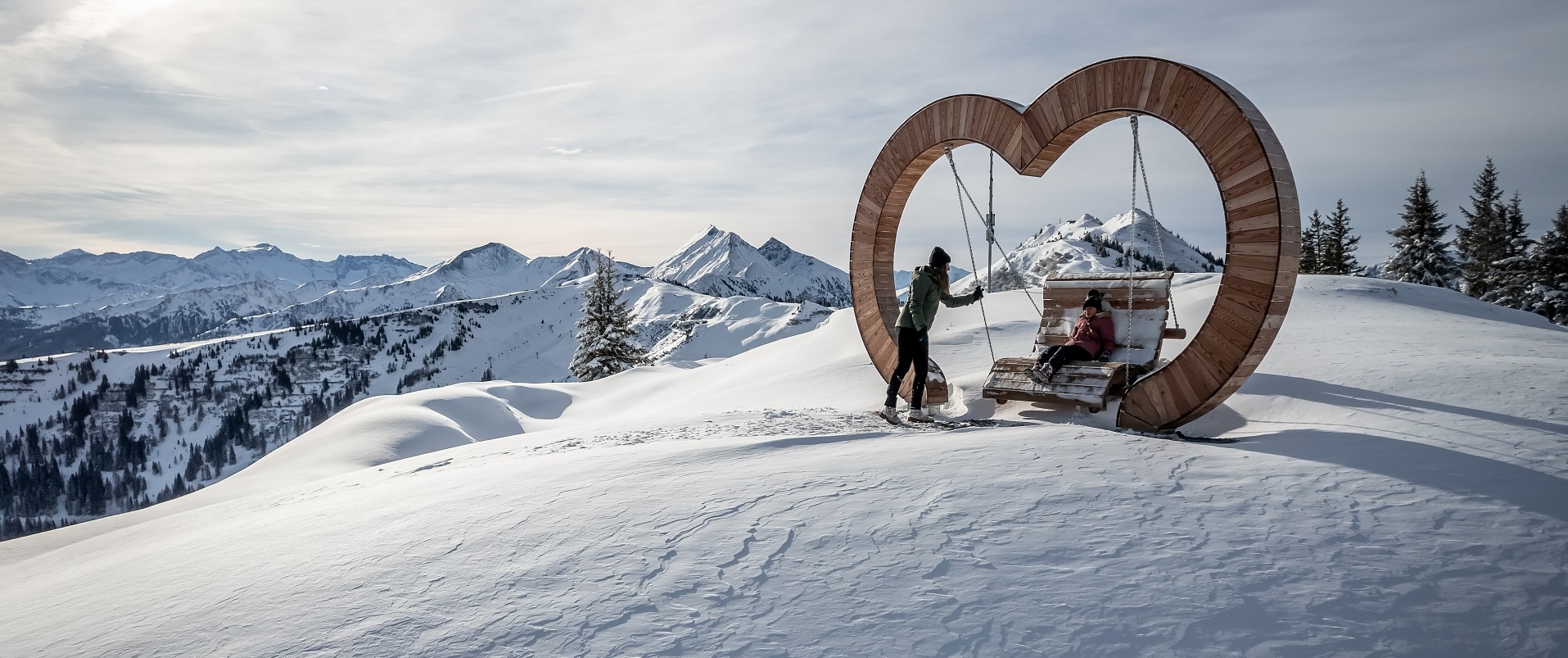 Winterlandschaft im Großarltal